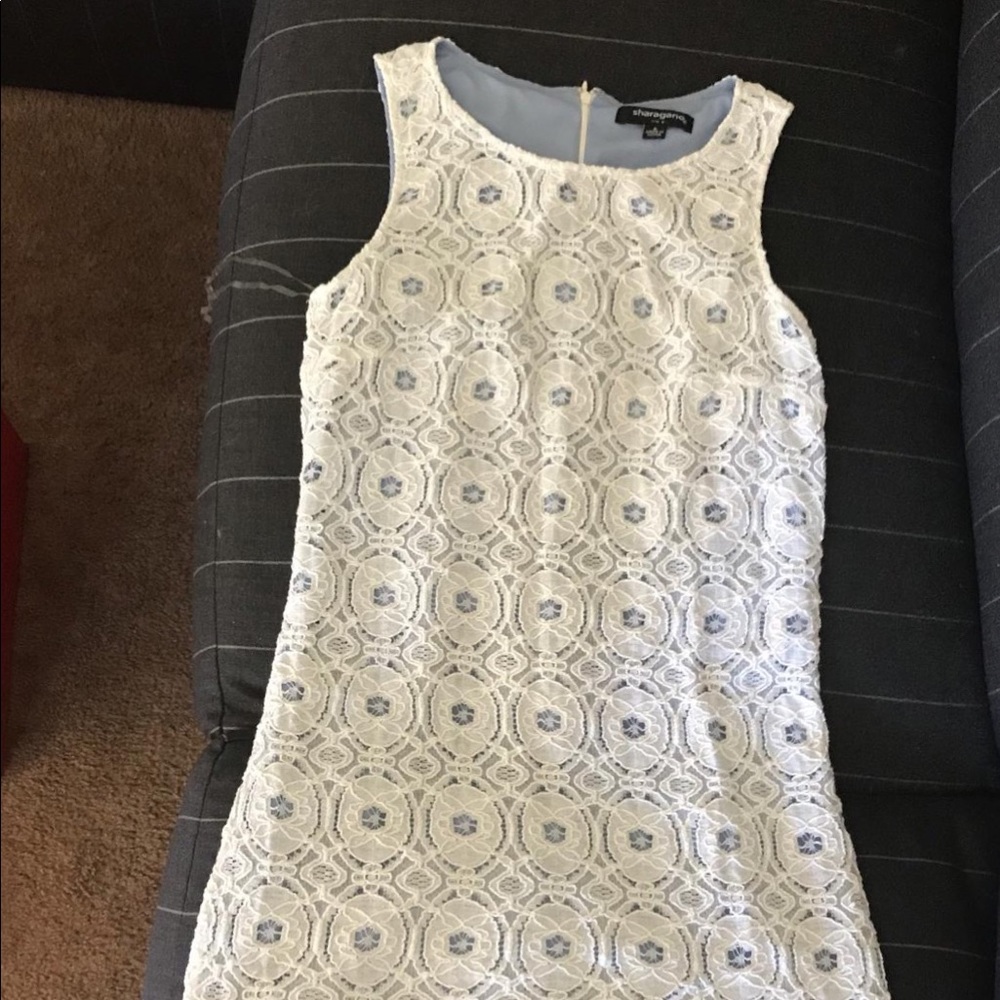 white dress
